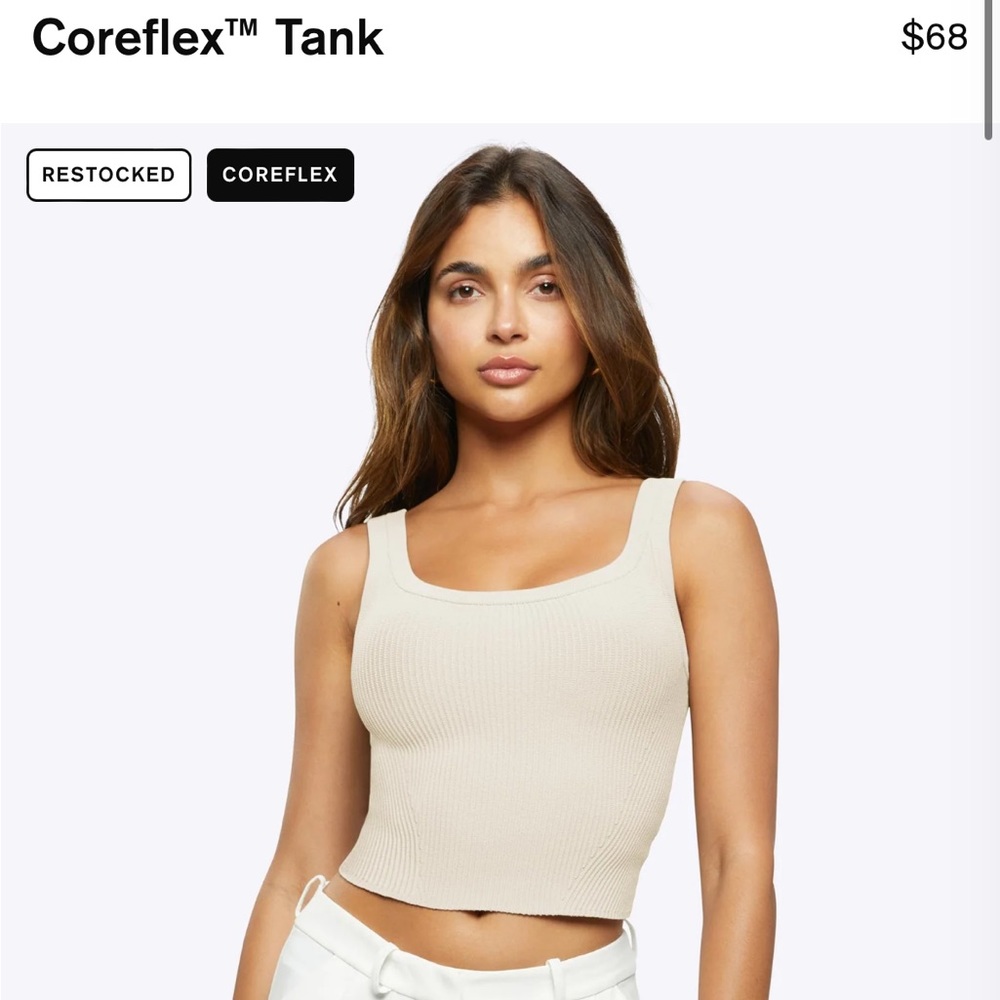 NWOT Cuts Clothing Coraflex tank